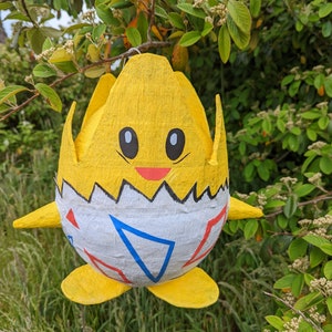 MALCREADO34401 Piñata Pokemon go - Pikachu - Cumpleaños