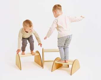 Step Stool for toddlers, Toddler toys, Wooden Stool ,Climbing stool for toddlers, Climbing toys, Toddler gym, www.home4dreams.com