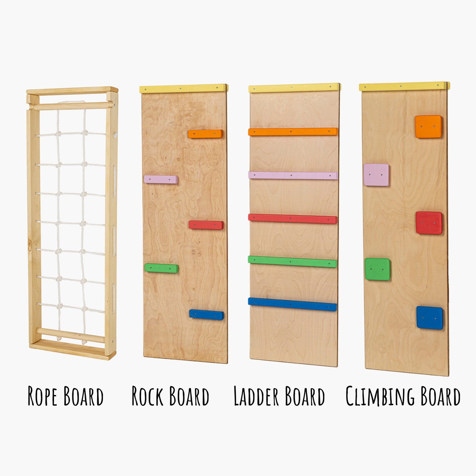 Ladder Stair Rock Rope Boards WITHOUT the Triangle Etsy