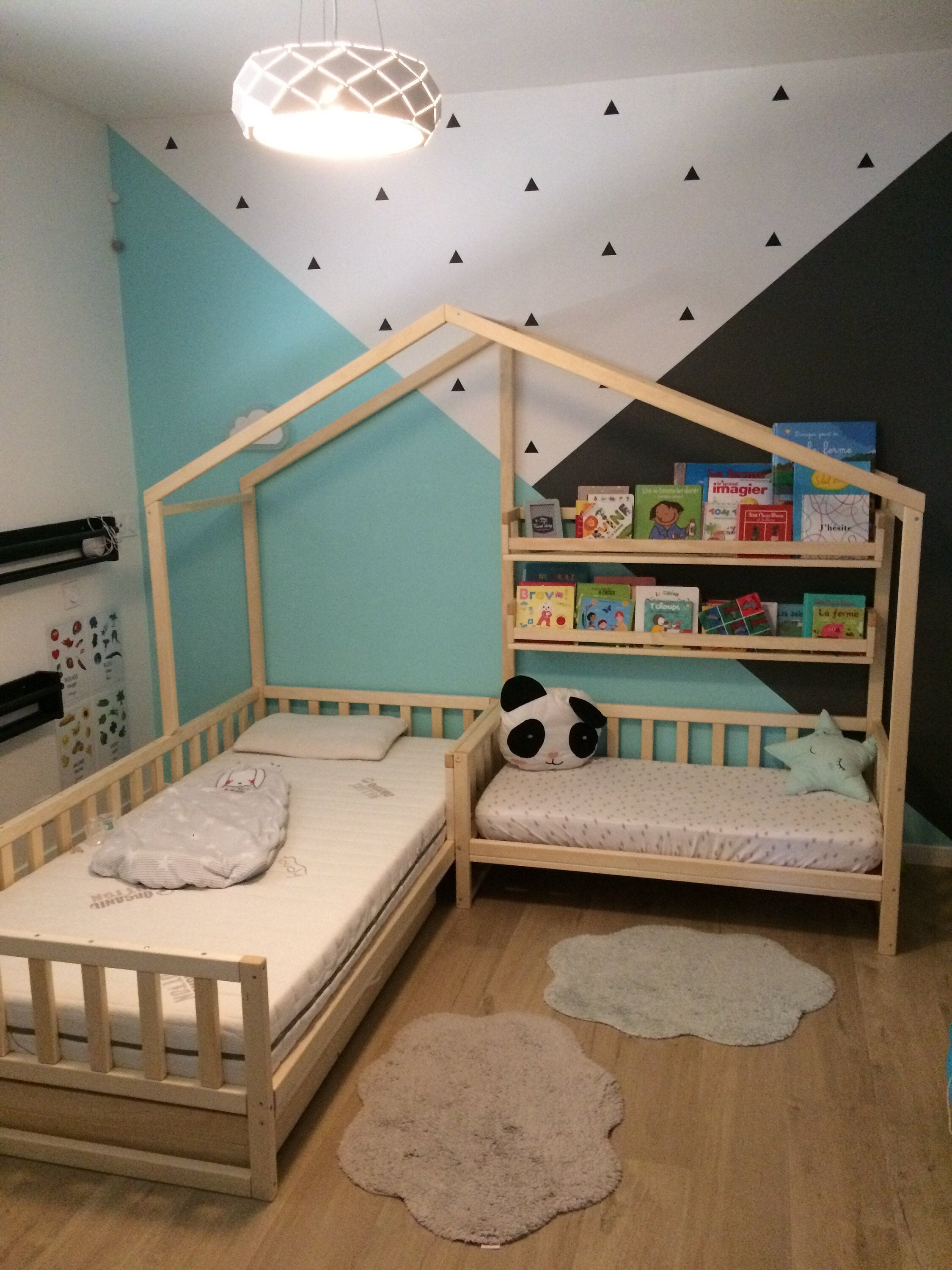 Toddler House Beds With Slats Montessori Style Bed 