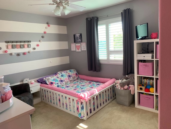 kids floor bed