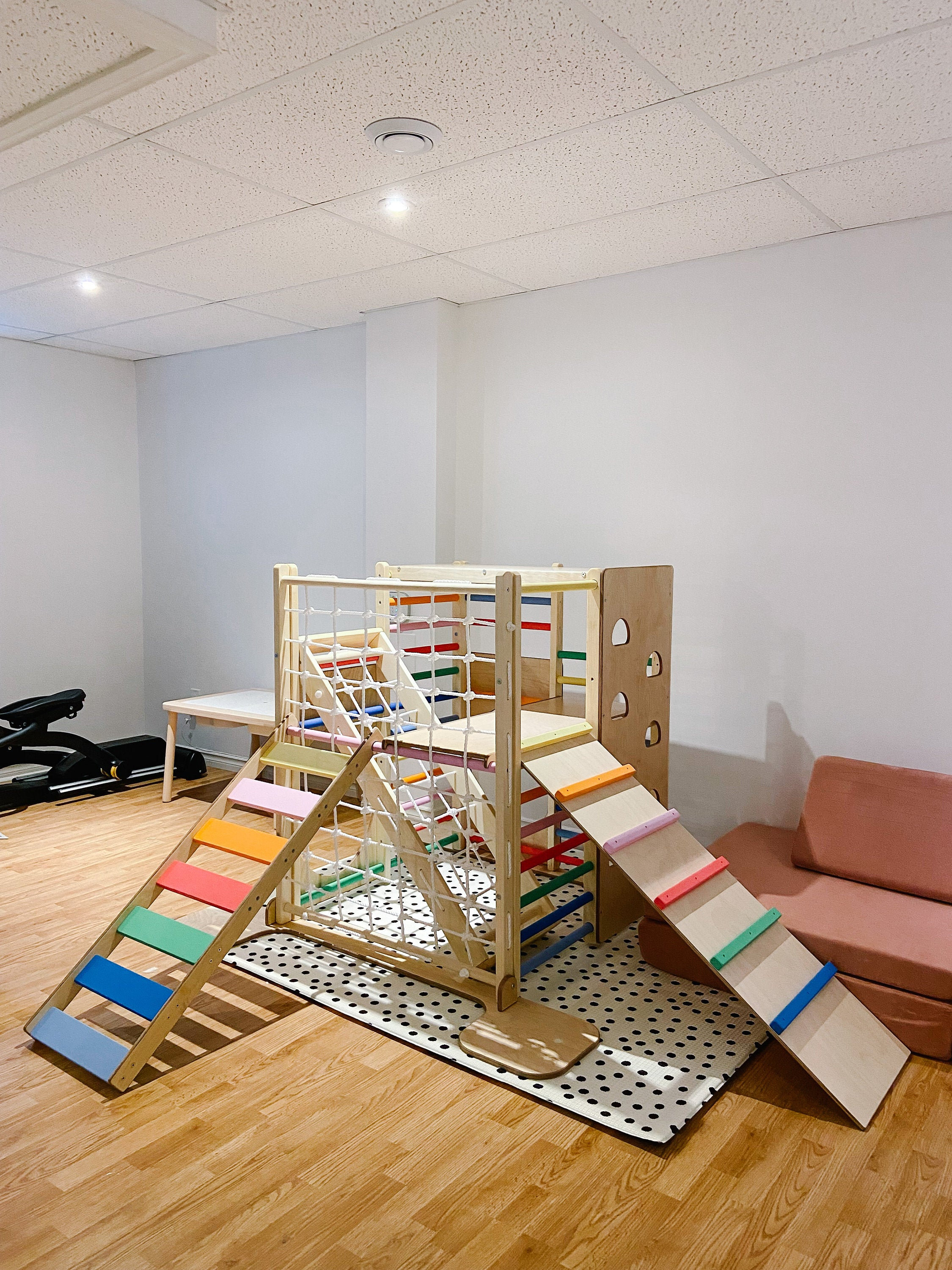 Gimnasio de madera para bebés, Gimnasio plegable Ecuador