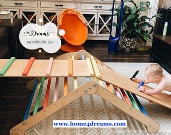 Climbing triangle, Step Triangle, Climbing ladder for toddler, Kletterdreieck, Climbing frame, www.home4dreams.com