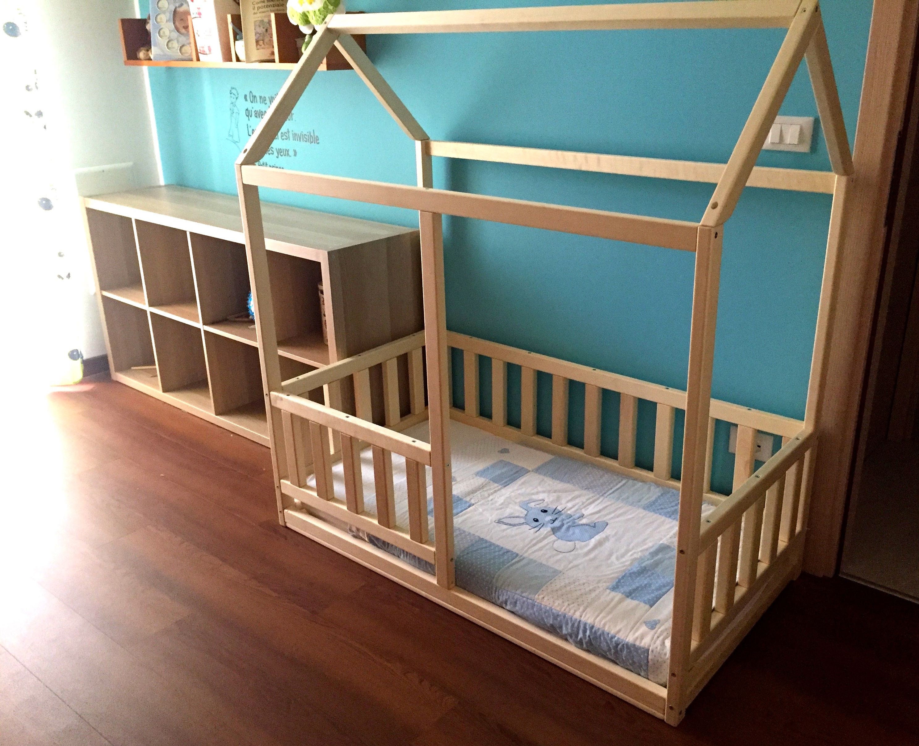 Toddler House Bed Without Slats Montessori Floor Bed Etsy UK