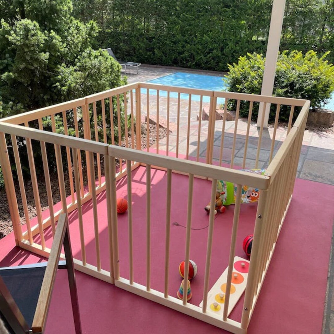 SQUARE Playpen for Kids, Foldable & ECO Friendly, Baby Playpen, Toddler