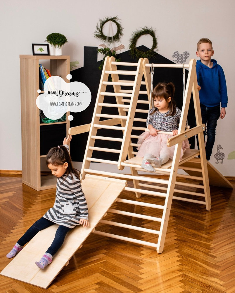 The gym for toddlers Step Triangle Climbing ladder for toddler
