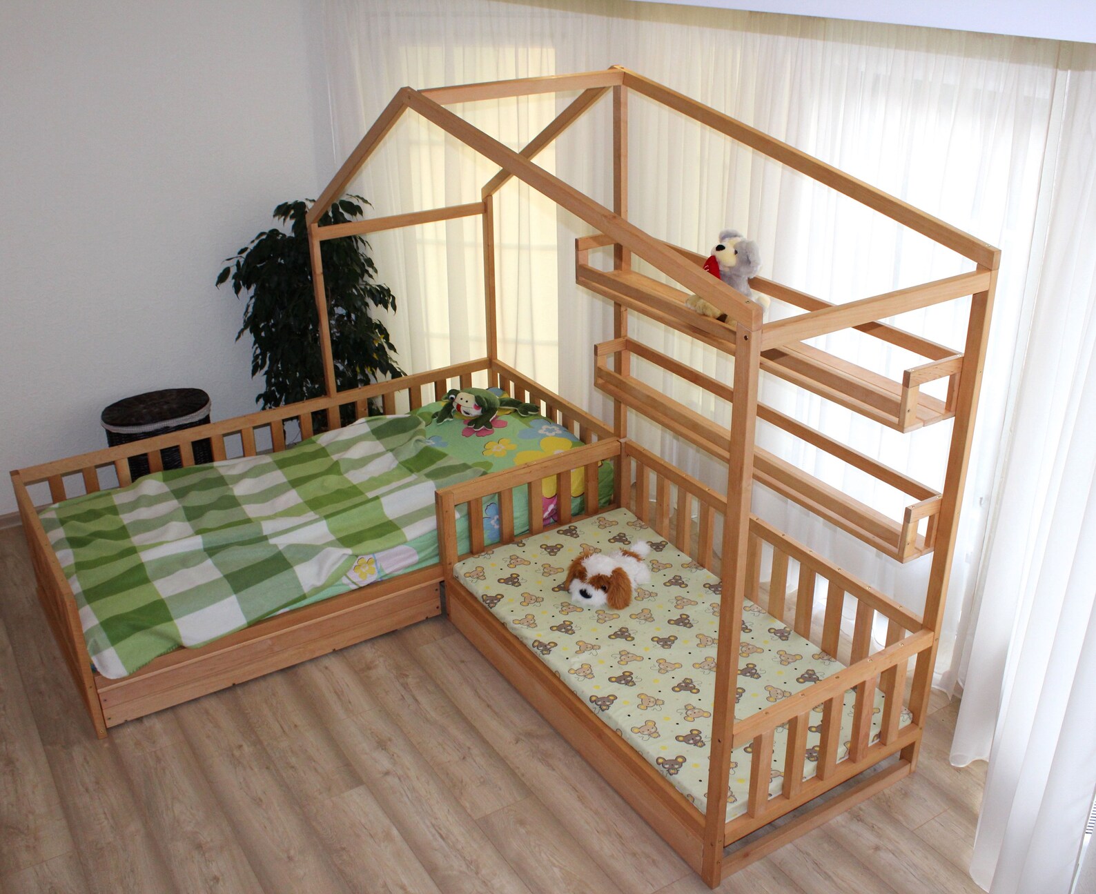 Toddler House Beds With Slats Montessori Style Bed Etsy Canada