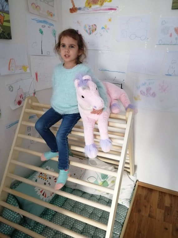 Climbing triangle, Baby climber, Climbing ladder for toddler, Pikler triangle, Step Triangle, Triangle with ramp, Pikler dreieck