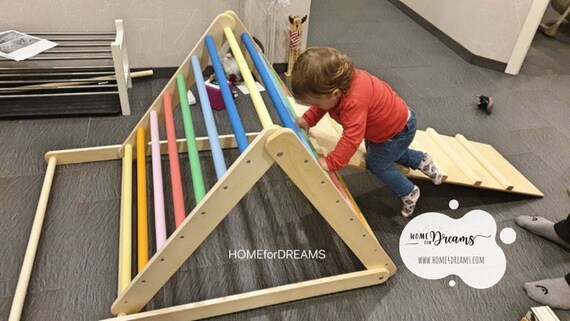 Climbing Triangle Baby Climber Triangle D Escalade Step Etsy France