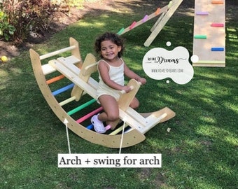 FREE DELIVERY to EU! Climbing arch + accessories ( by choice). Climbing arch, climbing frame arch without triangle.