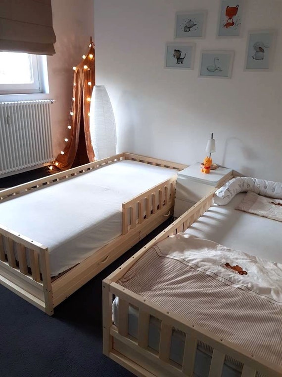 Toddler bed ,nursery crib, children bed, Montessori bed, kid bed, wood bed, children home, waldorf toy, kids bedroom, floor bed