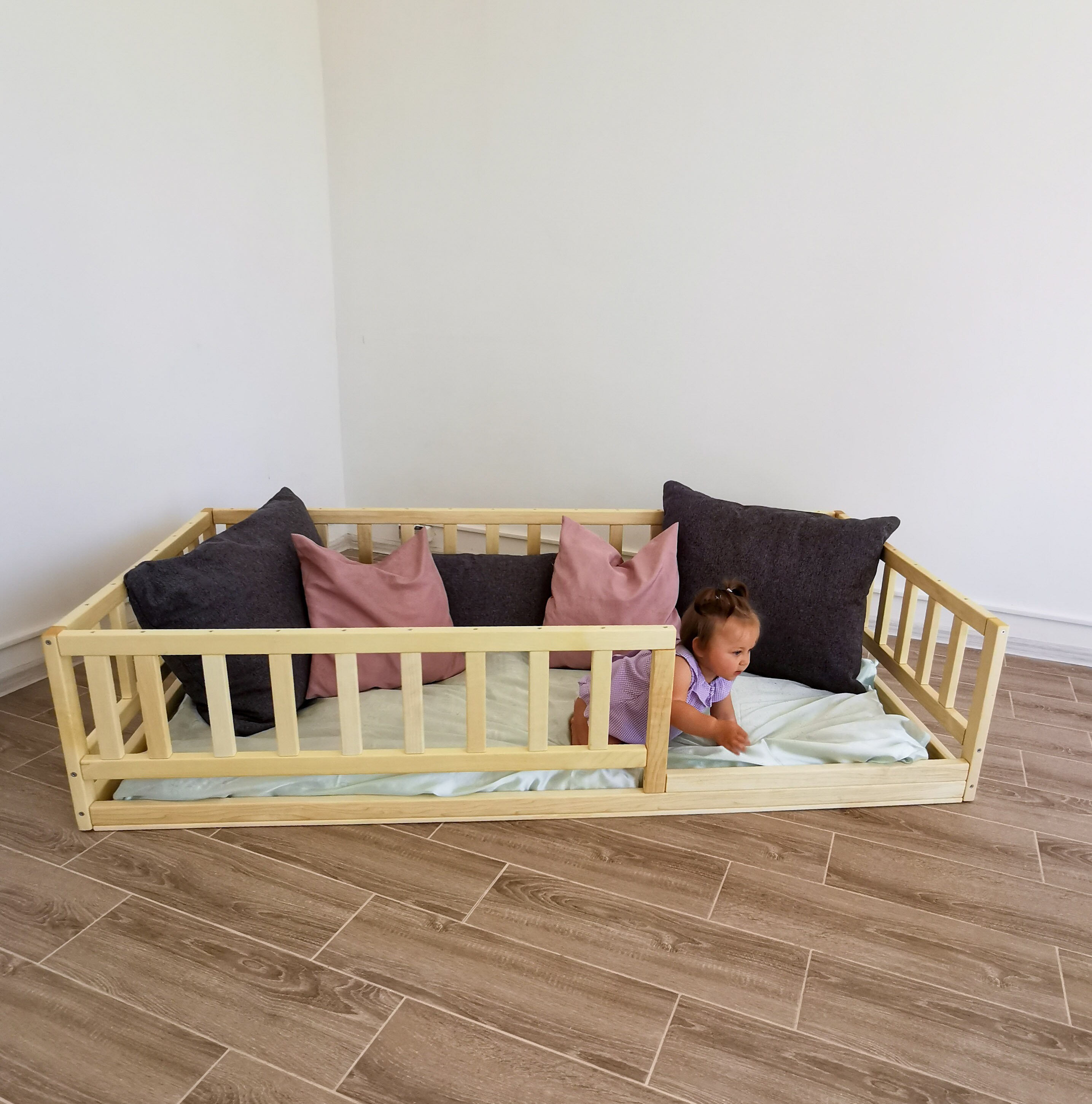 NEW Toddler Bed With Slats Montessori Bed Floor Bed 4 Etsy