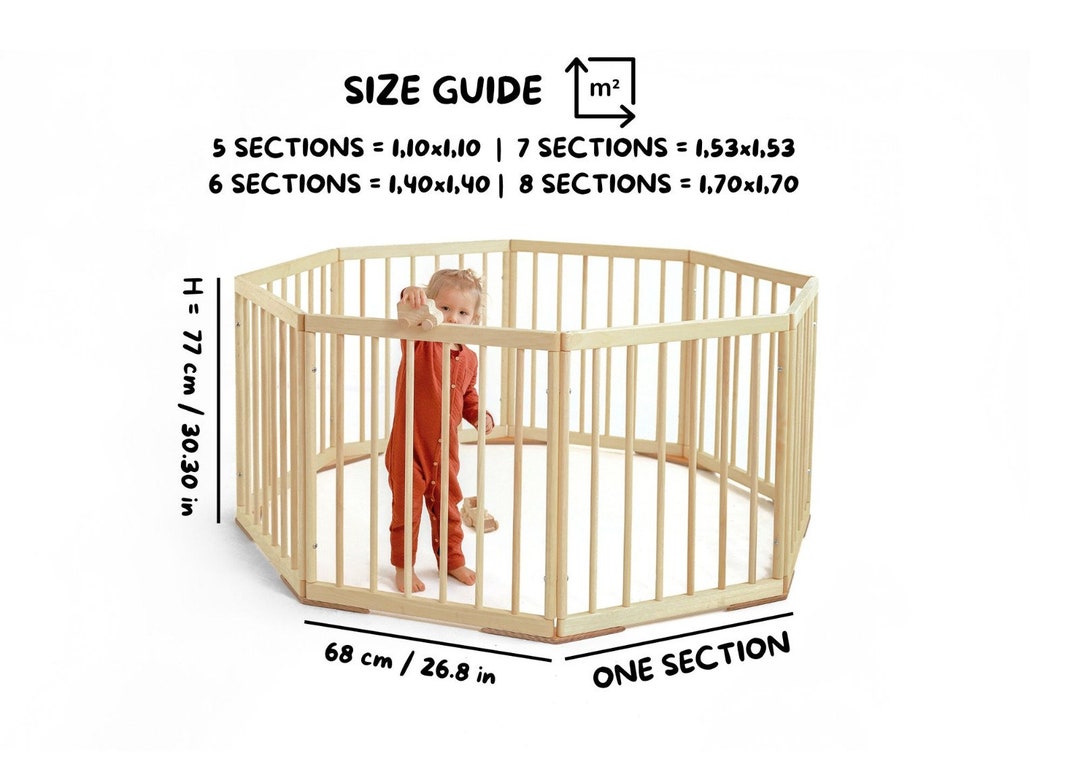 Playpen for Kids Foldable & ECO Friendly Baby Playpen Etsy