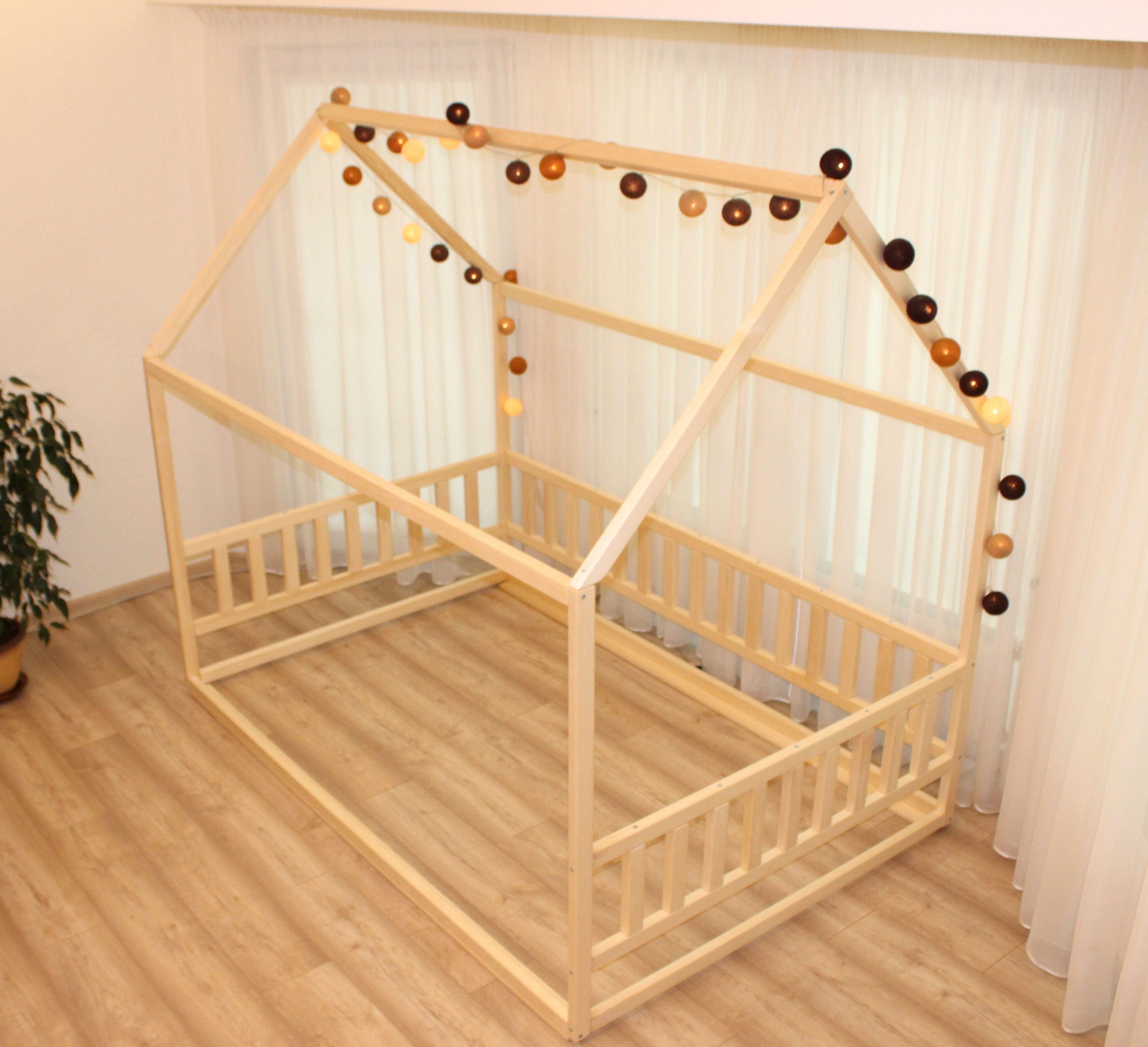 Toddler House Bed Without The Slats Montessori Bed Kid Bed