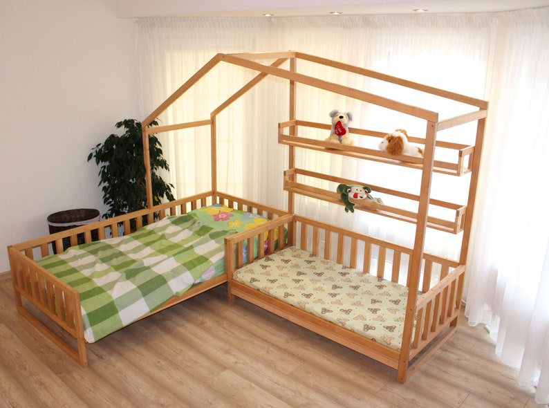 Toddler House Beds With Slats Montessori Style Bed Etsy Australia