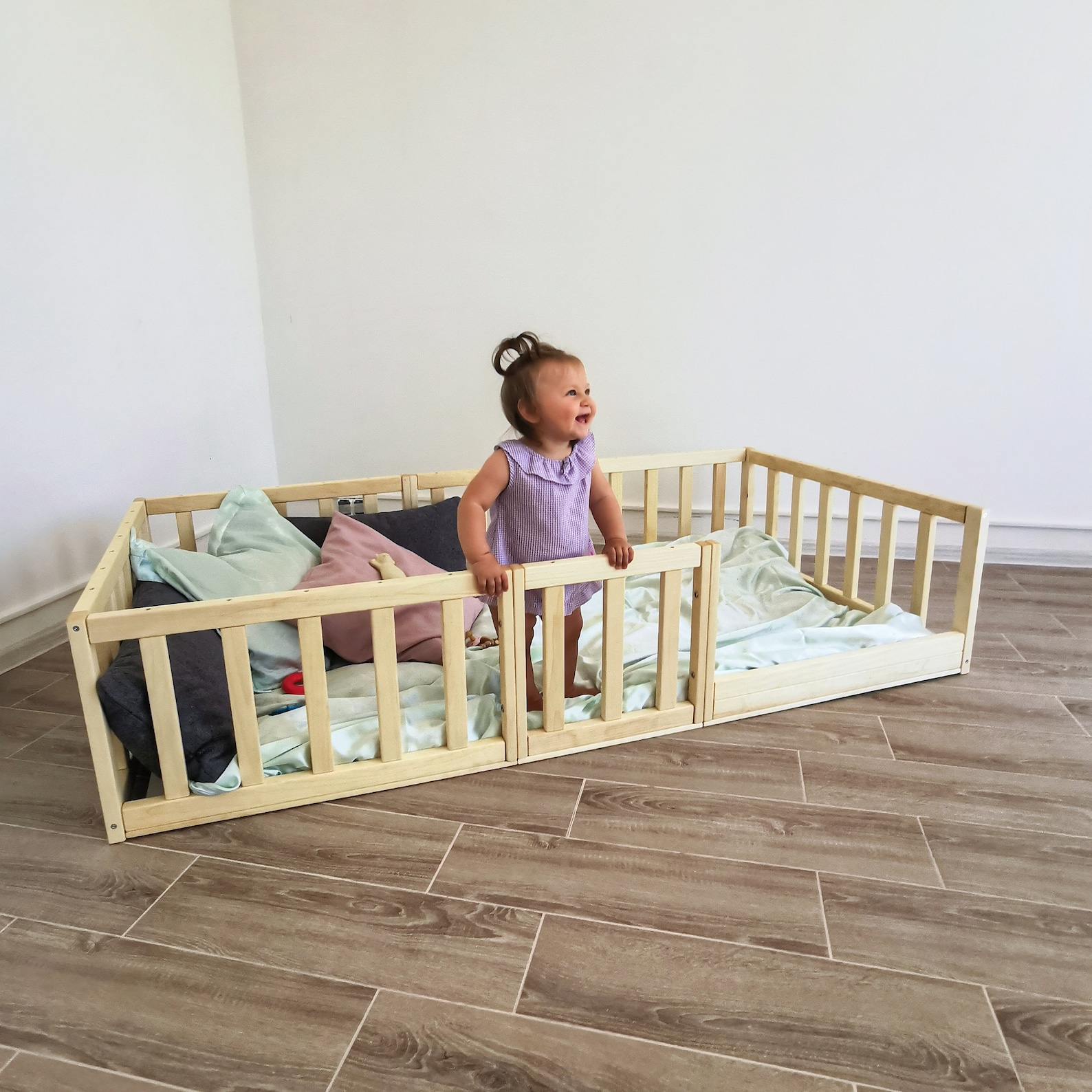 NEW Toddler Bed With Slats Montessori Bed Floor Bed Etsy