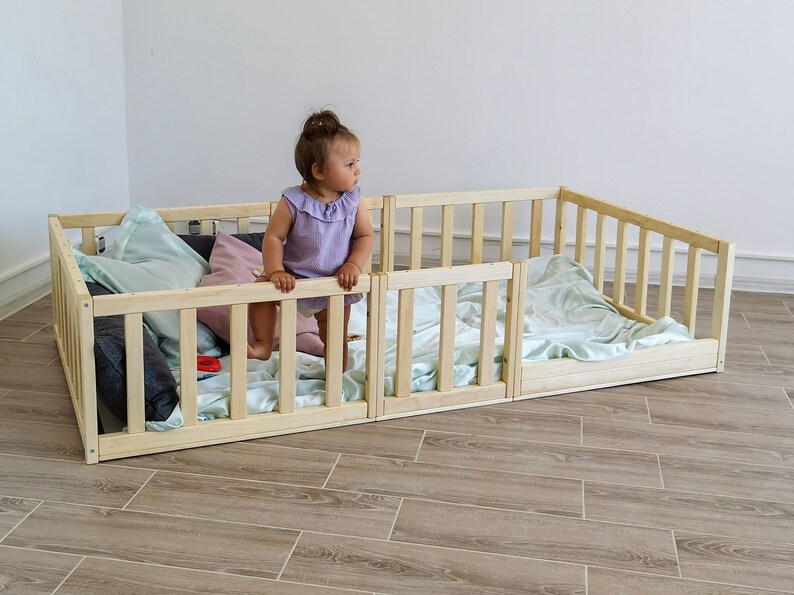 NEW Toddler Bed With Slats Montessori Bed Floor Bed Etsy