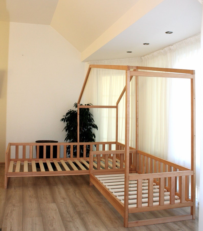 Toddler House Beds With Slats Montessori Bed. Etsy UK