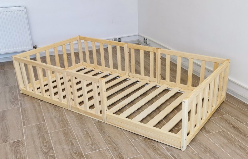 NEW Toddler Bed With Slats Montessori Bed Floor Bed Etsy