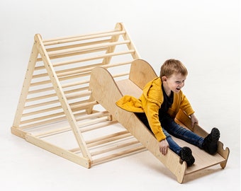 RAMP slide WITHOUT the triangle, Climbing frame, Slide board, Climbing board, Step board, https://home4dreams.com