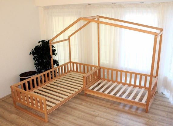 Toddler House Beds With Slats Montessori Bed. Etsy
