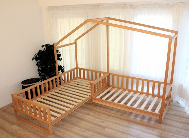 Toddler House Beds With Slats Montessori Bed. Etsy UK