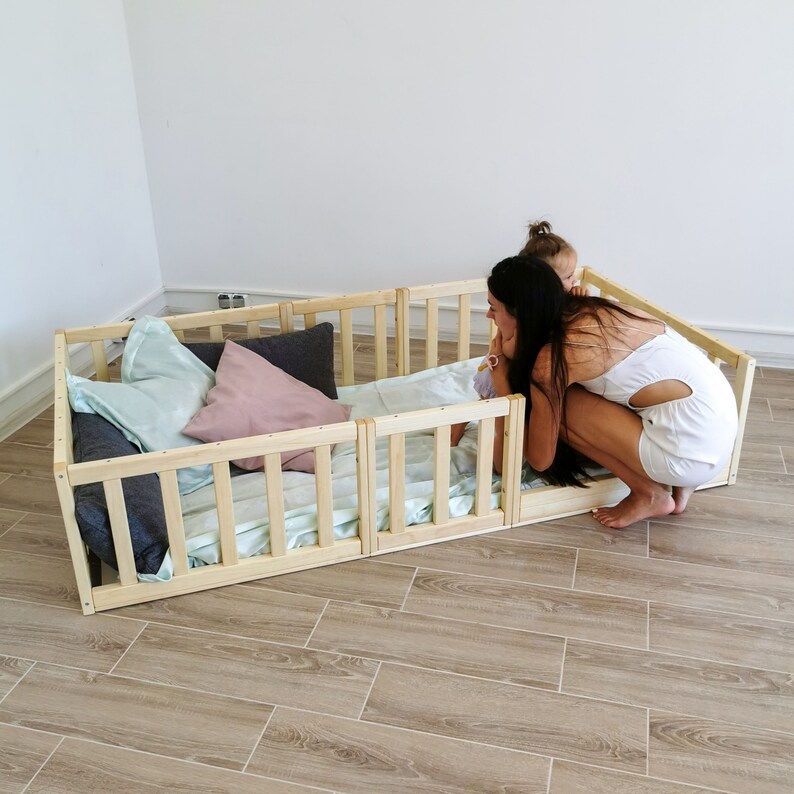 NEW Toddler Bed With Slats Montessori Bed Floor Bed Etsy