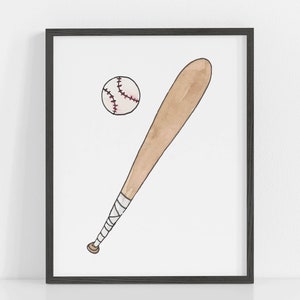 Baseball Wall Art, Baseball Print, Sports Print, Sport Poster, Boys Room Wall Art, Baseball Printable, Boys Sports Decor, Poster, base ball