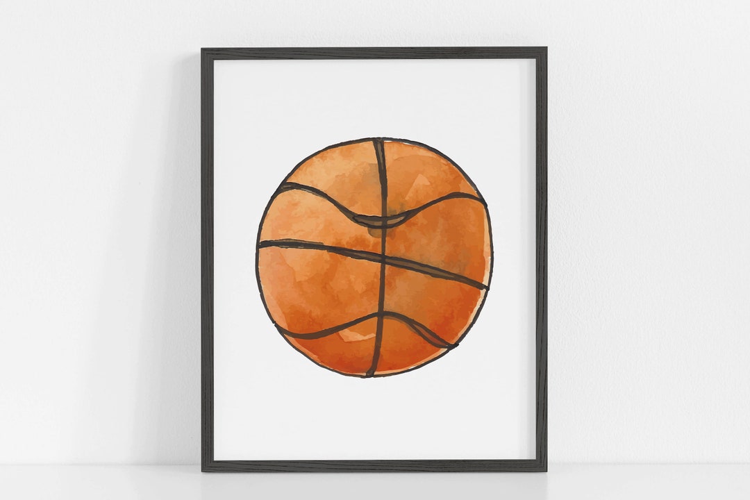 Basketball Wall Art, Basketball Print, Sports Print, Sport Poster, Boys