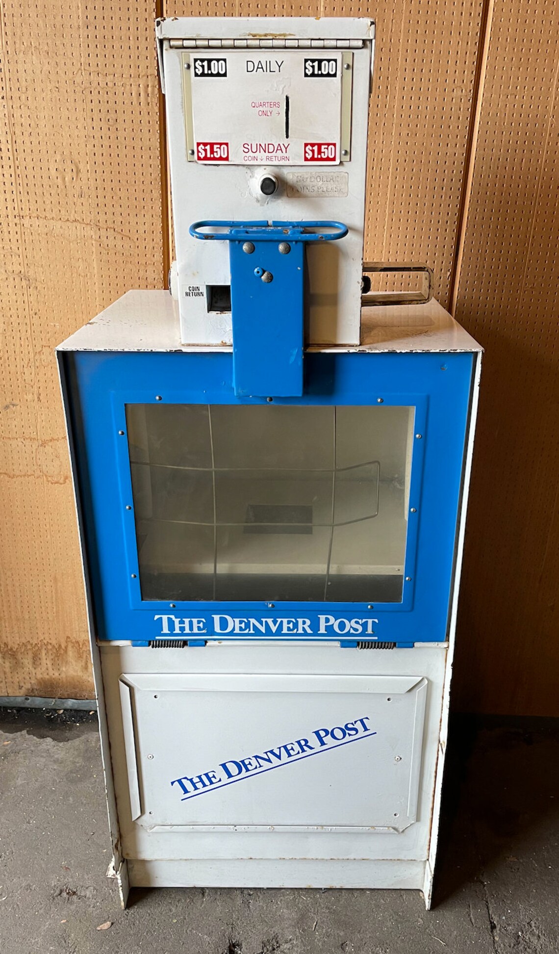 Denver Post Newspaper Vending Machine Etsy