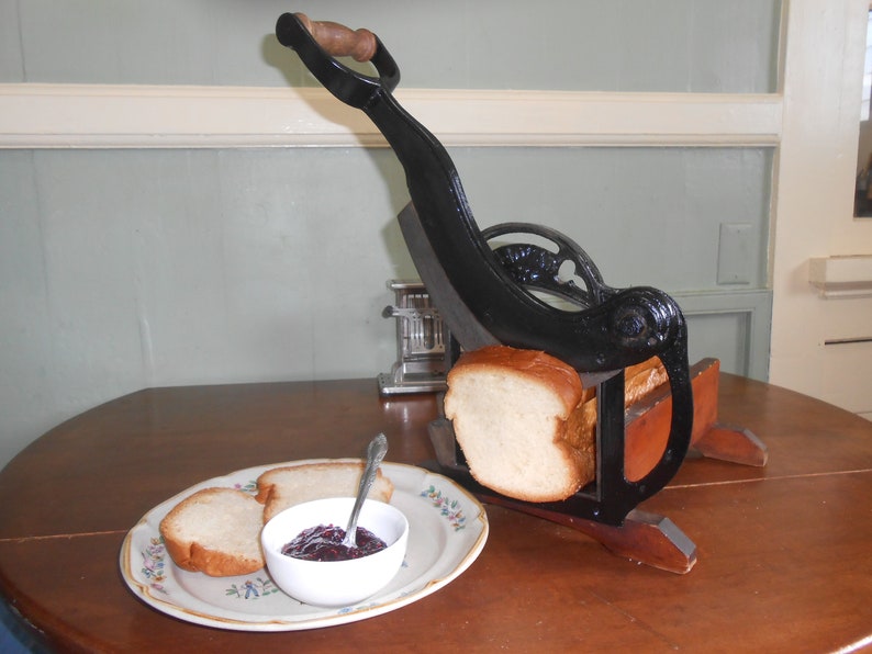 Antique Raadvad Bread Slicer Etsy