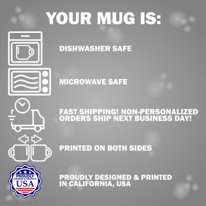 SHIT So Happy I Have Twins personalized baby photo 11oz white ceramic coffee mug image 6