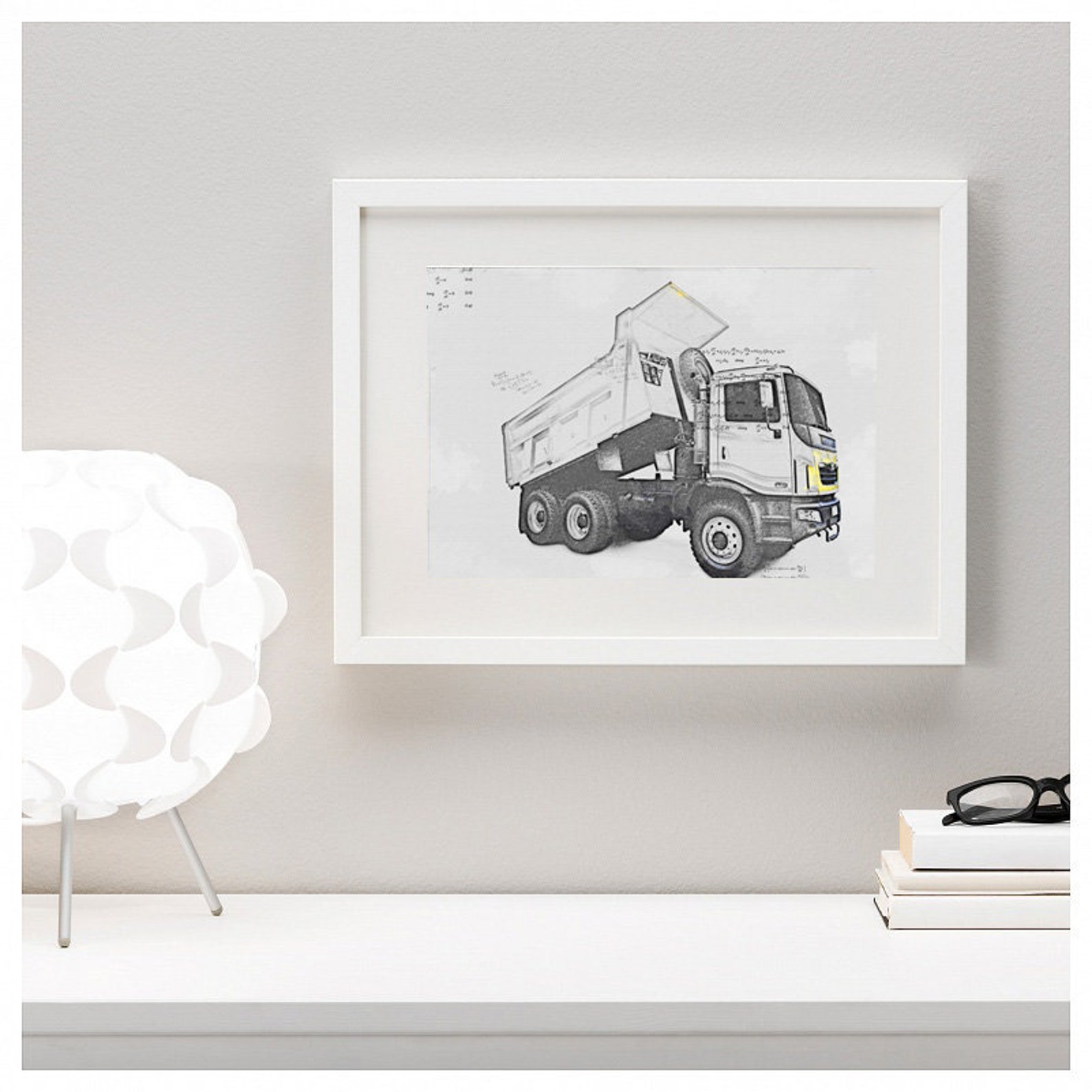 Fine Art Print Art Print Tipper Wall Art Print Print Modern Etsy