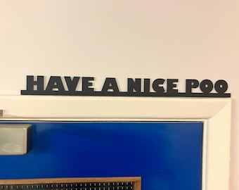 Décoration de porte personnalisée en acrylique découpé au laser de 3 mm