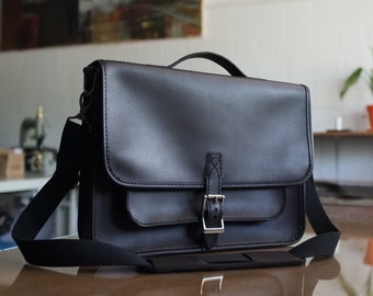 Leather Messenger Bag, Messenger work bag, Men Satchel Bag, leather Briefcase, Laptop Bag, cross body bag aktentasche
