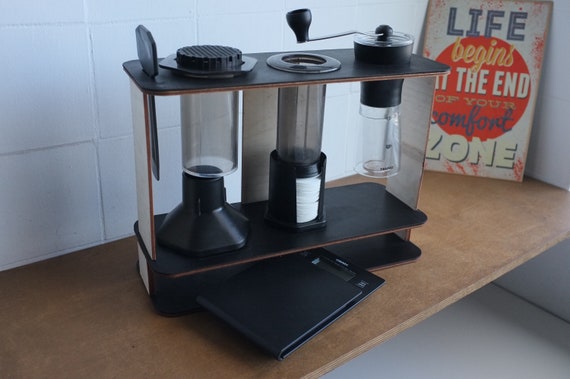 Aeropress Organizer Stand | Compact Storage for Aeropress