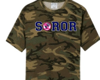 Mu Alpha Mu Soror Camo tee