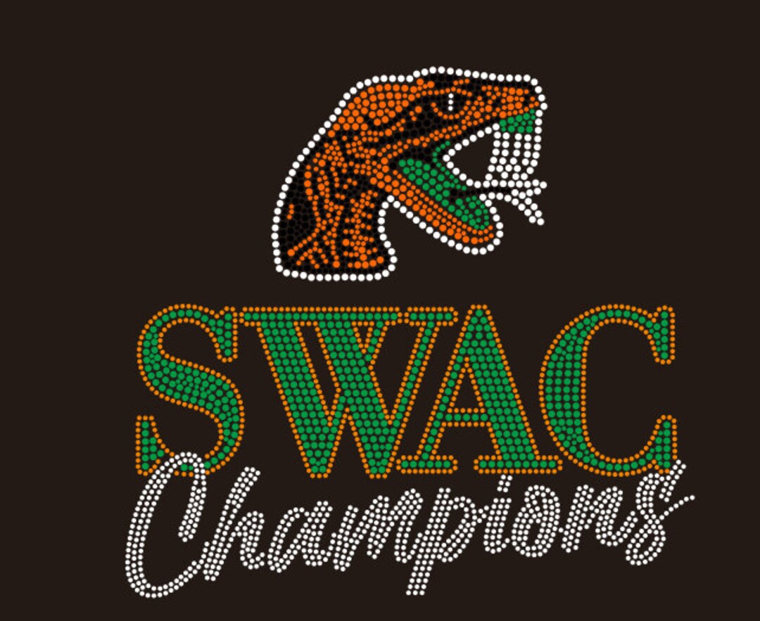 FAMU SWAC Champions Bling Etsy