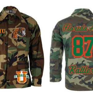 HBCU camo jacket