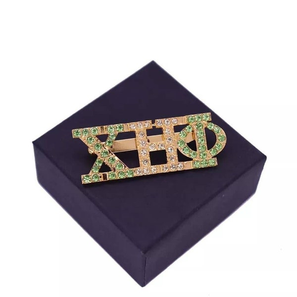 Chi Eta Phi Bling Brooch