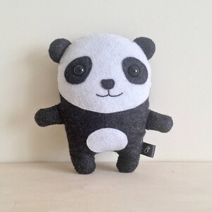 Panda SEWING PATTERN PDF Make Your Own Plush Animal Toy image 3