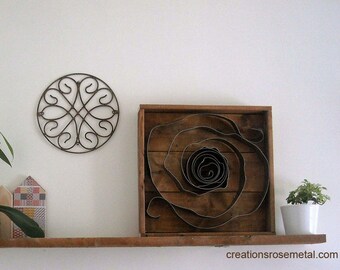 Pink Metal 17 x 17 p p creations