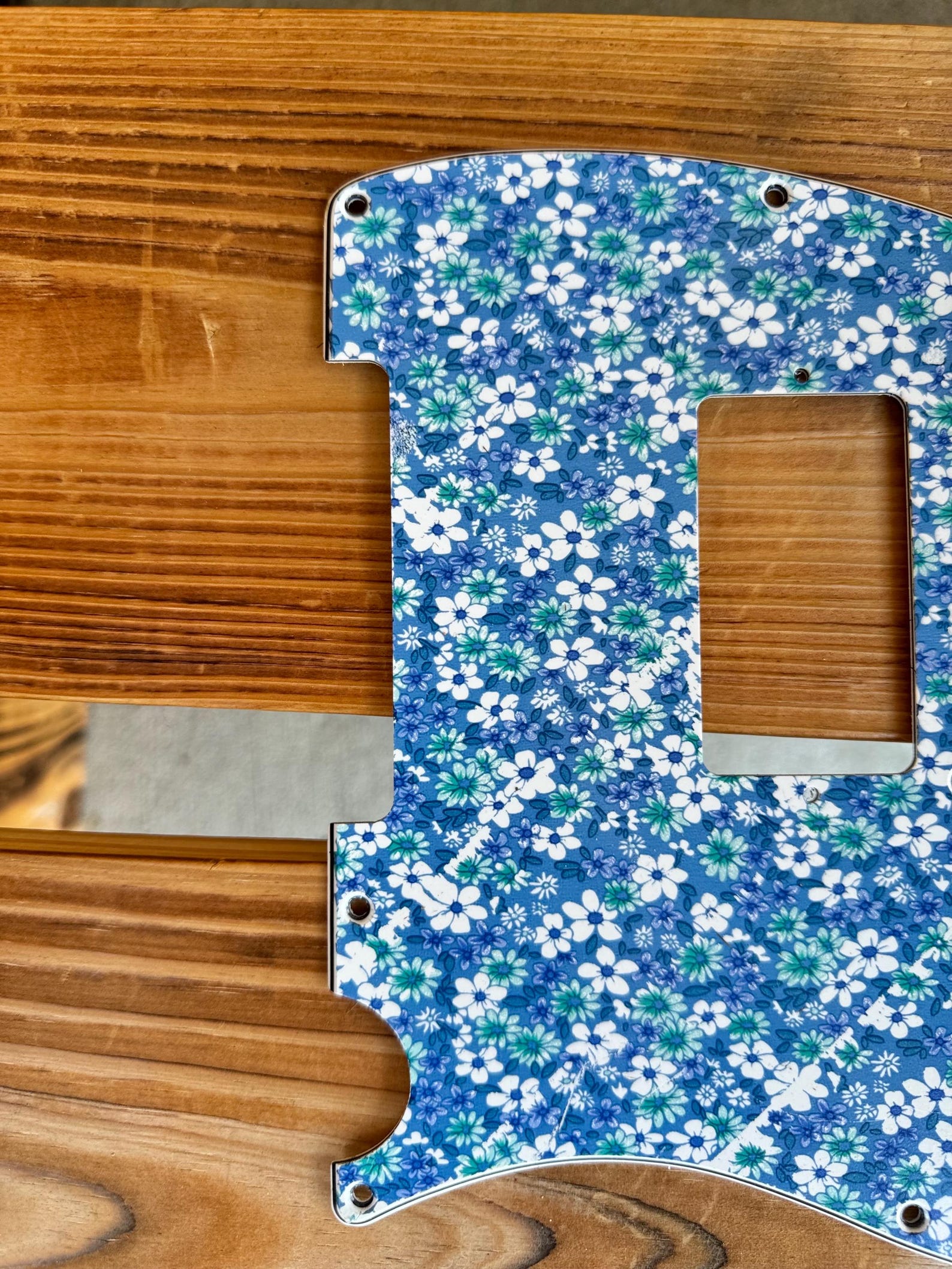 Artesian Flower Telecaster Custom Pickguard Flowers, Reliced - Etsy