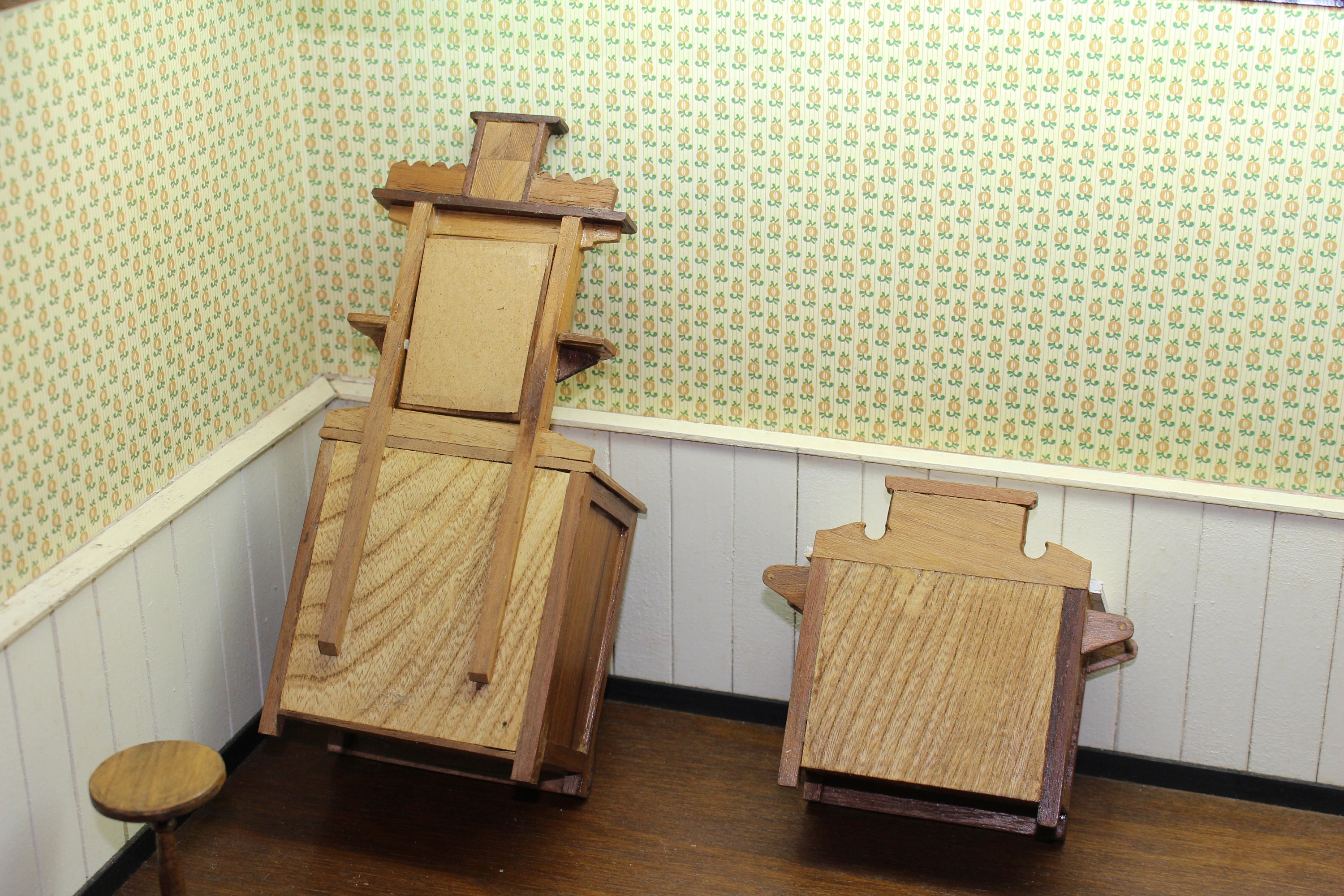 Miniatur-Mission-Stil Kommode und Waschtisch von H&LR | Etsy