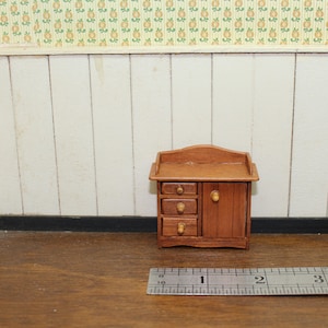 1:24 Scale Miniature Drawers and Door Cabinet by D2E