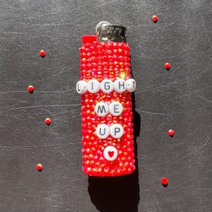 Light me up bedazzled lighter