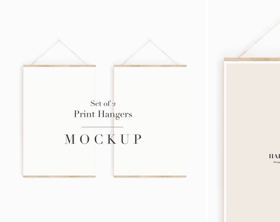 Print Hanger Mockupframe MockupFrame2x3 Mockupwooden Mockupmock Upmockupsstyled Mockupwall