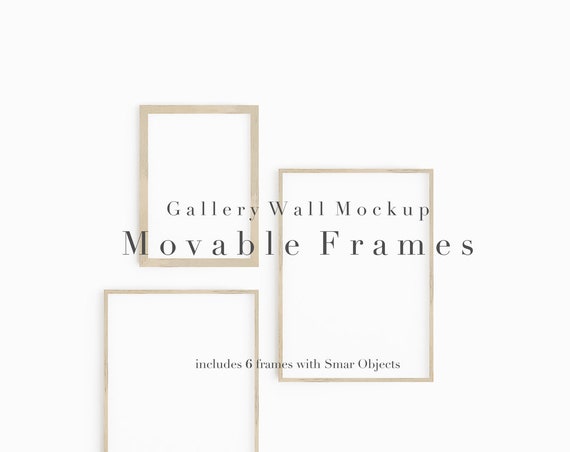 Frame MockupFramemovable Framesgallery Wall Mockupmockmock Upmockups5x7 Mockupclean