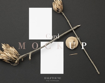Download Free Card Set Mockup,Card Mockup,2 Cards Mock,Styled mockup,Styled Card Mock,Black Background,Invitation Card,Blank Card,Blank Greeting Card,PSD PSD Template