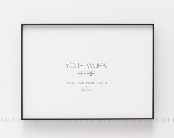 Frame Mockupmockupwall Art Mockupproduct Mockupposter Mockuphorizontal Mockupsimple Mockuppsdprint Mockupmock
